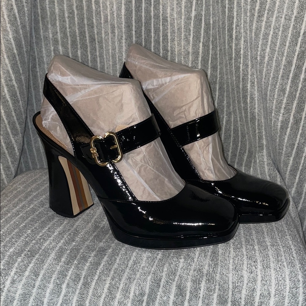 Sam Edelman Jildie Black Patent Mary Jane Heels – Women’s 10.5 (NIB)